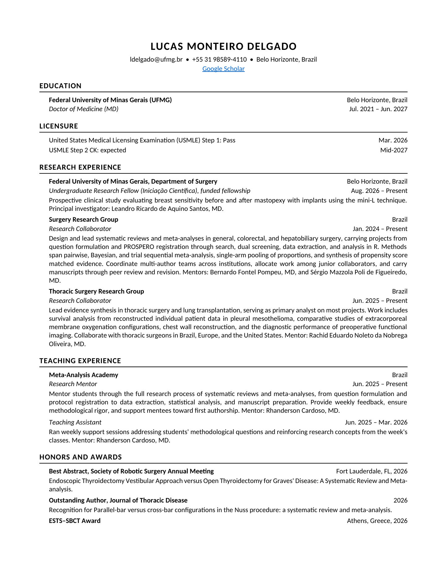 CV, page 1 of 7