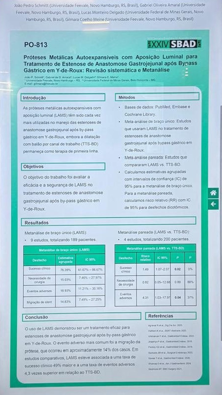 SBAD 2025 e-poster PO-813, LAMS for gastrojejunal strictures